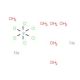 Sodium hexachloroiridate(IV) hexahydrate (CAS 19567-78-3) - chemical structure image