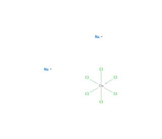 Sodium hexachloroosmiate(IV) dihydrate, Os 38.7% min (CAS 1307-81-9) - chemical structure image