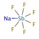 Sodium hexafluoroantimonate(V) (CAS 16925-25-0) - chemical structure image