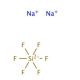Sodium hexafluorosilicate (CAS 16893-85-9) - chemical structure image