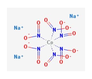 Sodium hexanitrocobaltate(III) (CAS 13600-98-1) - chemical structure image