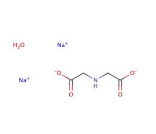 Sodium iminodiacetate dibasic monohydrate (CAS 17593-73-6) - chemical structure image