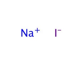 Sodium iodide (CAS 7681-82-5) - chemical structure image