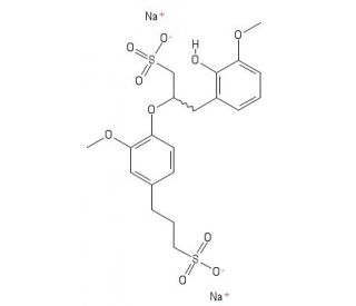 Sodium Ligninsulfonate (CAS 8061-51-6) - chemical structure image