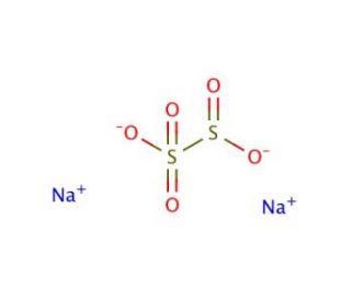 Sodium metabisulfite (CAS 7681-57-4) - chemical structure image