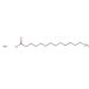 Sodium myristate (CAS 822-12-8) - chemical structure image