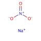 Sodium nitrate (CAS 7631-99-4) - chemical structure image