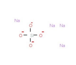 Sodium orthosilicate (CAS 13472-30-5) - chemical structure image