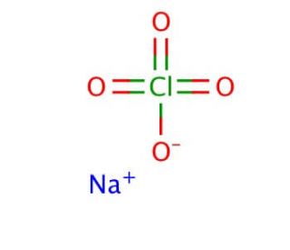 Sodium perchlorate, anhydrous (CAS 7601-89-0) - chemical structure image
