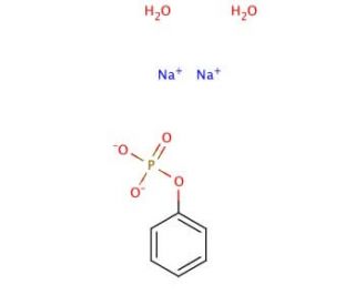 Sodium phenyl phosphate dibasic dihydrate (CAS 66778-08-3) - chemical structure image
