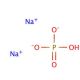 Sodium phosphate dibasic dihydrate (CAS 10028-24-7) - chemical structure image