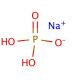 Sodium phosphate monobasic dihydrate (CAS 13472-35-0) - chemical structure image