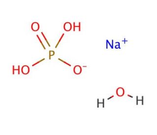 Sodium Phosphate, Monobasic, Monohydrate (CAS 10049-21-5) - chemical structure image