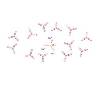 Sodium phosphotungstate (CAS 51312-42-6) - chemical structure image