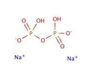 Sodium pyrophosphate dibasic (CAS 7758-16-9) - chemical structure image