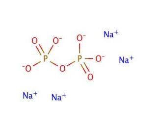 Sodium pyrophosphate tetrabasic (CAS 7722-88-5) - chemical structure image