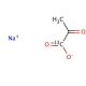 Sodium pyruvate-1-13C (CAS 87976-71-4) - chemical structure image