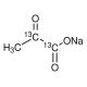 Sodium pyruvate-1,2-13C2 (CAS 312623-97-5) - chemical structure image