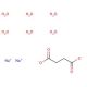 Sodium succinate dibasic hexahydrate (CAS 6106-21-4) - chemical structure image
