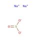 Sodium sulfite (CAS 7757-83-7) - chemical structure image