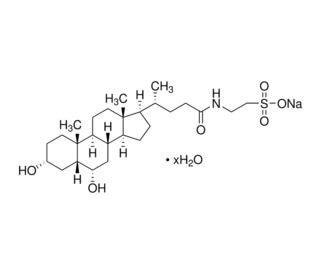 Sodium taurohyodeoxycholate (CAS 38411-85-7) - chemical structure image