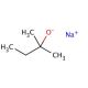 Sodium tert-pentoxide (CAS 14593-46-5) - chemical structure image