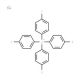 Sodium tetrakis(4-fluorophenyl)borate (CAS 25776-12-9) - chemical structure image