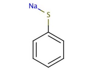 Sodium thiophenolate (CAS 930-69-8) - chemical structure image