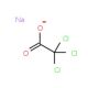 Sodium trichloroacetate (CAS 650-51-1) - chemical structure image