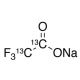 Sodium Trifluoroacetic Acid Salt-13C2 (CAS 1794767-05-7) - chemical structure image
