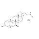 Sodium Ursodeoxycholate (CAS 2898-95-5) - chemical structure image