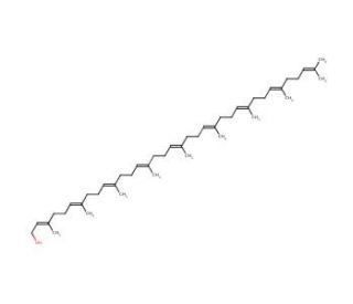 Solanesol (CAS 13190-97-1) - chemical structure image