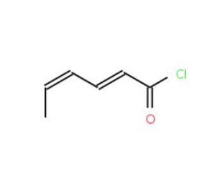Sorbic chloride (CAS 2614-88-2) - chemical structure image