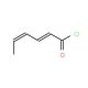 Sorbic chloride (CAS 2614-88-2) - chemical structure image