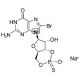 Sp-8-Br-cGMPS (CAS 153660-03-8) - chemical structure image