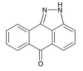 SP600125 (CAS 129-56-6) - chemical structure image