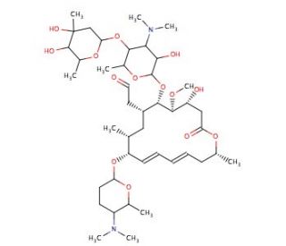 Spiramycin I (CAS 24916-50-5) - chemical structure image