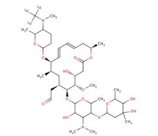 Spiramycin I-d3 - chemical structure image