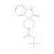 Spiro[indole-3,4′-piperidin]-2(1H)-one, N1′-BOC protected (CAS 252882-60-3) - chemical structure image