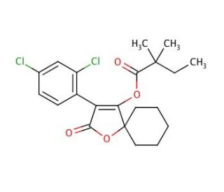 Spirodiclofen (CAS 148477-71-8) - chemical structure image