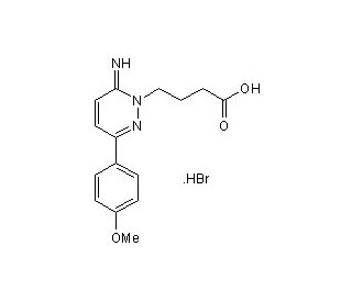 SR 95531 Hydrobromide (CAS 104104-50-9) - chemical structure image