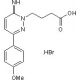 SR 95531 Hydrobromide (CAS 104104-50-9) - chemical structure image
