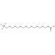 Stearic acid-18,18,18-d3 (CAS 62163-39-7) - chemical structure image
