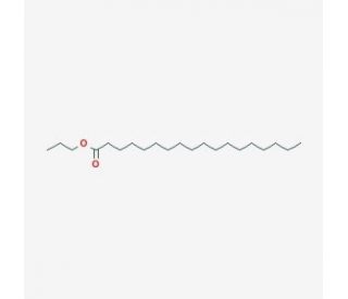 Stearic acid propyl ester (CAS 3634-92-2) - chemical structure image