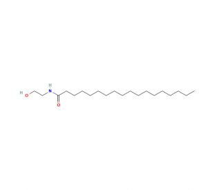 Stearoyl Ethanolamide (CAS 111-57-9) - chemical structure image