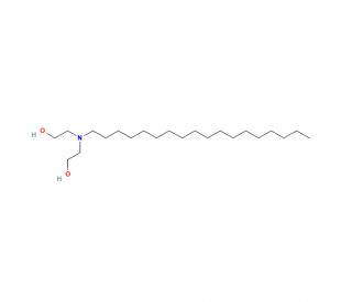 Stearyldiethanolamine - chemical structure image