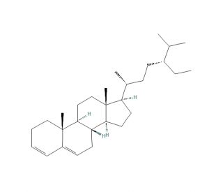 Stigmasta-3,5-diene (CAS 4970-37-0) - chemical structure image