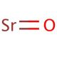 Strontium oxide (CAS 1314-11-0) - chemical structure image