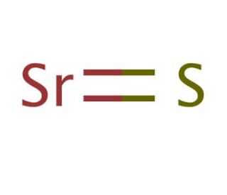 Strontium sulfide (CAS 1314-96-1) - chemical structure image