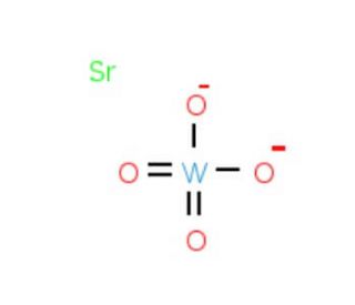 Strontium tungsten oxide (CAS 13451-05-3) - chemical structure image